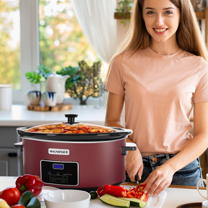 HOMECOOKIN Magnifique Programmable Slow Cooker Reviews Wayfair